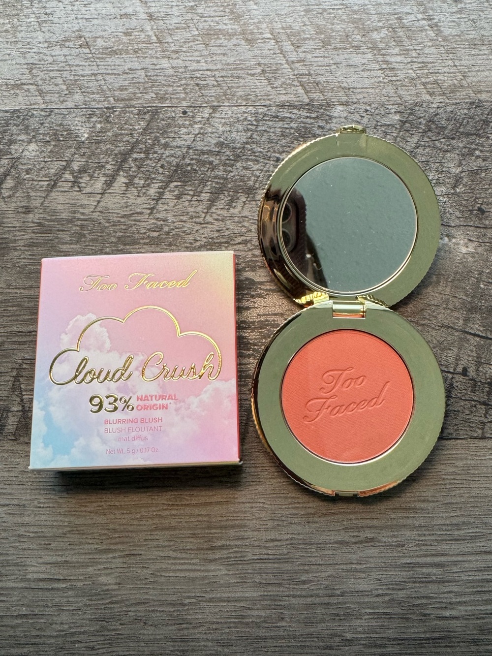 Too Faced Cloud Crush Blurring Blush – Tequila Sunset (NIB)